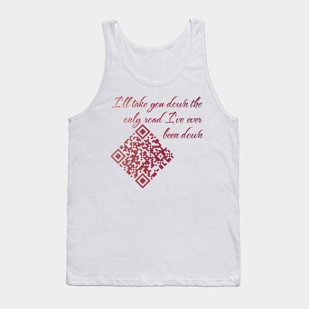 QR link of The Verve - Bitter Sweet Symphony Tank Top by Tiffer Suaret